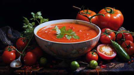 ispanyol soğuk domates çorbası